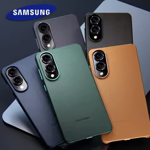For Samsung Galaxy S25Edge Leather Case S25 Edge Ultra Plus S25Ultra S25Plus Hard Sheepskin Case Pro
