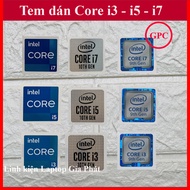 STICKER CORE I3 I5 I7 INTEL STICKER FOR COMPUTER LAPTOP DECORATION
