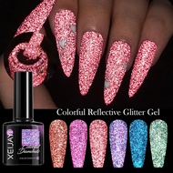 UV Gel Nail Polish Colorful Gel Nail Polish Set Glitter Nail Gel