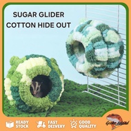 Sugar Glider Cotton House Hide Out Sugar Glider Accessories Rumah Sugar Glider Mainan Sugar Glider S