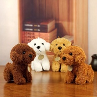 GANTUNGAN Cute Soft Fur Poodle Dog Doll Keychain Viral Keychain Bag Accessories