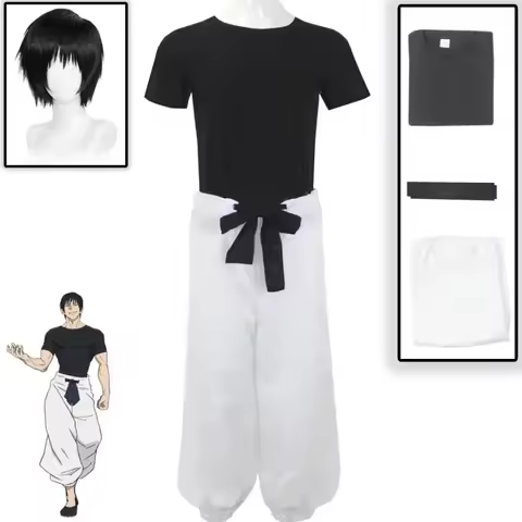 Anime Jujutsu Kaisen Season 2 Toji Fushiguro Cosplay Costume Sorcerer KillerHalloween Cosplay Costum