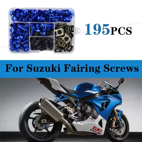Motorcycle Windscreen Fairing Bolts Fastener Clip Screws Kit For SUZUKI GSXR 600 750 1000 K1 K2 K3 K
