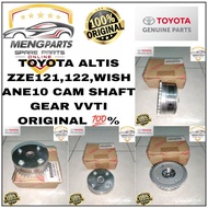ORIGINAL 💯% TOYOTA ALTIS ZZE121,ZZE122,WISH ZNE10 1.8 & ALL 1ZZFE & 3ZZFE ENGINE CAM SHAFT GEAR VVTI