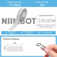 NIIMBOT D110 Portable Bluetooth Thermal Label Printer Inkless Price Tag and Sticker Label Maker
