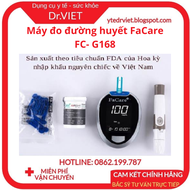 Máy đo đường huyết FaCare FC- G168 Bluetooth + Phần mềm FaCare kết nố - Sử dụng công nghệ kế