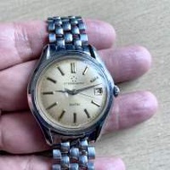 1960年古董綺年華Eterna-Matic Kontiki Jumbo case 37mm, 原裝Gay Freres錶帶, 原裝...