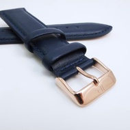 快拆皮革錶帶-深藍色