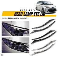 MTTO Toyota Estima ACR50 Exterior Car Head Lamp Eye Lid Cover Accessories