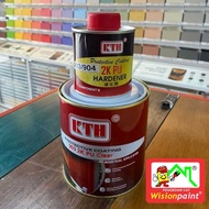 ( 1LITER ) 1L KTH EPOXY PAINT 903 2K PU CLEAR 0.8+0.2ML PROTECTIVE COATING CLEAR EPOXY FINISH