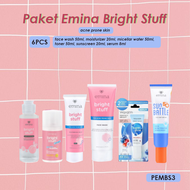 Paket Emina Bright Stuff ACNE PRONE SKIN / BERJERAWAT 6pcs - Mencerahkan