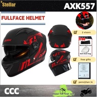 topifullracing2helmetroadmotorkeledarhelmetfullface Visor helmet pelindung motosikalaxk557 KXFC