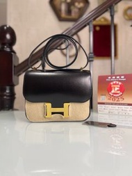Hermes Constance 19  Noir Ghw 康康19黑金 Box皮 到貨🔥