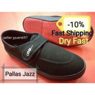 CKtrading Pallas Jazz 031BK,Girl Black School Shoes,Kasut Sekolah Hitam Perempuan