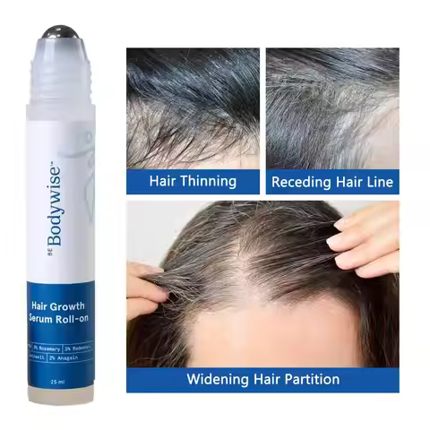 25ml 3% Rosemary Hair Growth Serum - Deep Scalp Nourishment Frizz Control Strengthen Hair Roots Hair