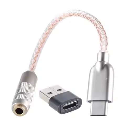 X3UF Upgraded Digital Sound Amplifier CX31993 MAX97220 Chip Type C 3.5mm AMP Adapter