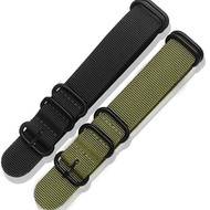 Heavy duty Nylon strap 20mm 22mm 24mm NATO Zulu Watch Band Ring Buckle For Seiko No. 5 Citizen Casio