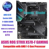 Used ASUS ROG STRIX X570-F GAMING DDR4 ATX Motherboard Compatible with AMD 1-5 Gen Processors Tested