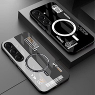 [53] Softcase Glass Samsung A16 - Glossy Samsung A16 Case - Samsung A16 Glass Case