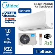 MIDEA AirCond 1HP- 2.5HP R32 Xtreme DURA Non Inverter Air Conditioner WiFi Ready (MSGD-09CRN8 , 12CRN8 , 18CRN8, 24CRN8)