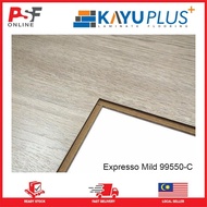 EXPRESSO MILD 8MM WOOD PLANK DIY LAMINATED FLOORING / LANTAI KAYU TEBAL MURAH DAN BERKUALITI  - KAYU PLUS