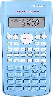 KK-82MS-D Portable Student Scientific Calculator with Two-line Display Function 240 Arithmetic Funct