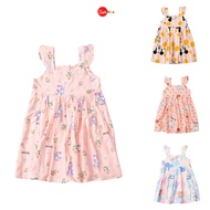 Linen baby girl dress, baby girl dress, size 2-10 years old, SUNKIDS children's dress in many colors