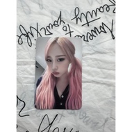 aespa armageddon aespa photocard ✅A aespa Zha mini5 ms Sign Sale Pear giselle whiplash Pink Hair gis