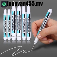 1F White Permanent Paint Pen, 0.7mm/1.0mm/.2.5mm Not Easy To Fade White Marker Pens, Extra Large Ink
