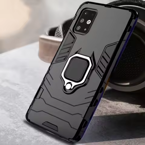 Shockproof Case For Samsung A51 Case Sillicone Bumper Magnetic Cover For Samsung Galaxy A51 Case Ful