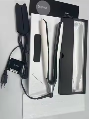 Suitable for GHD Platinum Straightener Clamp, Wireless Negative Ion Hot Press Clamp, Mini Curly Hair