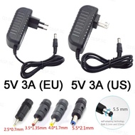 DC Plug Converter AC 100-240V DC 5V 3A Power Supply Charger Adapter  SG10B