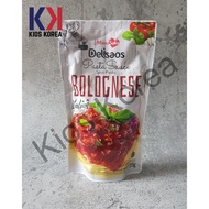 Mamasuka Pastaos Pasta Sauce Bolognese 315 Gr - Instant Bolognese Pasta Sauce