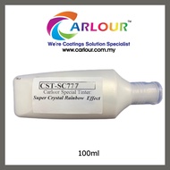 Rainbow Super Crystal Tinter 色母 2K Auto Special Effect 777 For Clear Coat 100ml CARLOUR DIY
