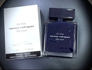專櫃貨品NARCISO RODRIGUEZ NARCISO FOR HIM BLEU NOIR EDT紳藍男性淡香水 100ml