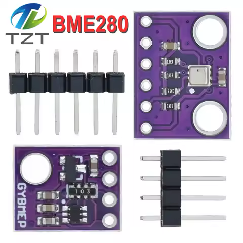 1/2/3PCS BME280 3.3V 5V Barometric Pressure sensors module I2C SPI 1.8-5V BME280 detection module fo