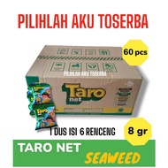 Taro NET Snack SEAWEED RUMPUT LAUT 8 gr RENCENG - ( HARGA 1 DUS )