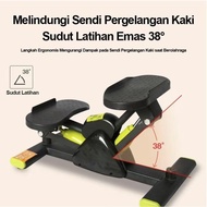 AUSBO V-shape Stepper Walker Glider Stepper Machine Home Exercise Equipment Mini Side Stepper