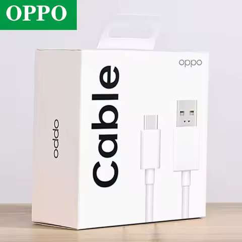 New For OPPO 80W 65W SUPERVOOC 2.0 Fast Charger Cable 6.5A/8A USB Type C Cord For Reno 10 9 8 Pro+ K