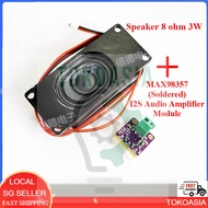 MAX98357 I2S Audio Amplifier Module + Speaker 3W 4 Ohm