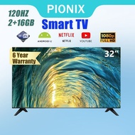 PX 4k Smart Android TV 32 inch/42 inch/50 inch Android Murah With Google/Netfile Ps4 Ready Stock