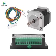 Nema 23 23HS5628 Stepper Motor 57 Motor 2.8A with TB6600 Stepper Motor Driver NEMA17 23 for CNC and 