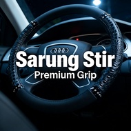 Car Elastic Steering Wheel Cover 37Cm Fiber Cover Avanza Racing 38Cm Steering Wheel