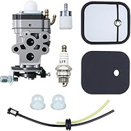 Carburetor for RedMax Trimmer Parts BCZ260TS, 575459001 Carburetor Kit 9 Pcs Compatible with RedMax 
