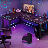 Elife โต๊ะคอมพิวเตอร์ โต๊ะเกม  100/120/140CMขาโลหะแข็งแกร่งรุ่นพิเศษ โต๊ะทำงาน วัสดุคาร์บอนไฟเบอร์ ใ