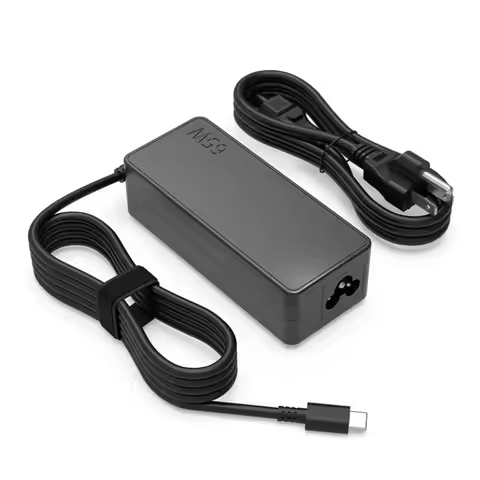 Universal 65W Laptop Charger Type C Power Adapter For Lenovo ThinkPad HP Dell ASUS Acer Yoga Chromeb