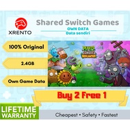 ⚡Buy 2 Free 1⚡Nintendo Switch Switch 2 Plants vs Zombies Replanted 2 Players Murah Download Games Es