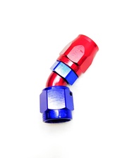 หัวฟิตติ้ง/หัวสายถัก/หัวสายน้ำมัน/Fittings an6/an8/an10/an12/an16 งอ45องศา 45 DEGREE HOSE END Speedf