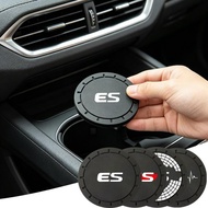 1pcs Waterproof Shockproof Car Cup Coaster Car Interior Accessories For Lexus ES200 ES250 ES300h ES3