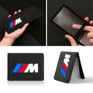 Car LOGO Driver License Cover Identity Card Bag Wallet Accessories For BMW M X1 X3 X5 X6 X7 E34 E36 